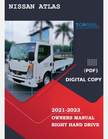 nissan atlas diesel 2021 2022 2023 owners manual in english